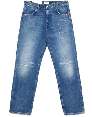 AMISH Straight Jeans - Bleu