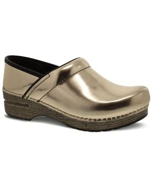 Dansko Klassische slip-on schuhe in gold - Gelb