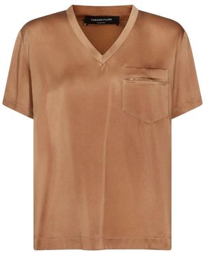 Fabiana Filippi T-Shirts - Marrón