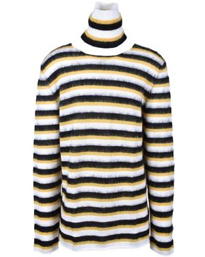 Marni Mohair wollmischung strickpullover - Schwarz