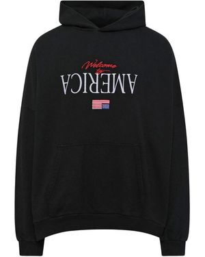 Willy Chavarria Hoodies - Black