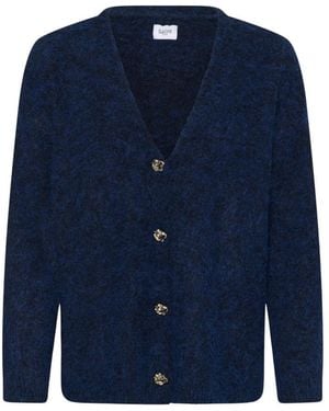 Saint Tropez Halfasz Cardigan - Blauw
