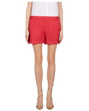 DSquared² Korte Broeken ,Rood ,Korte Zijden Short Shorts