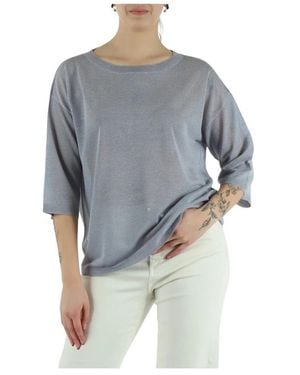 Marella Round-Neck Knitwear - Gris