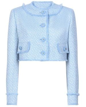 Dolce & Gabbana Tweed Jackets - Azul