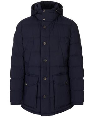 Kiton Giaccone - Blauw
