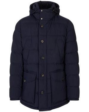 Kiton Winter Jackets - Blue