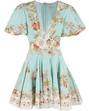 Hemant & Nandita Short Dresses - Bleu