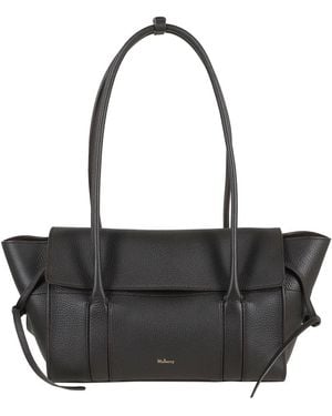 Mulberry Small Soft Bayswater - Schwarz