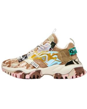 JOIA PARIS Schoenen ,Leer Legion Sneaker - Metallic