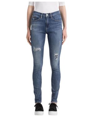 Calvin Klein Skinny Fit Jeans - Blue