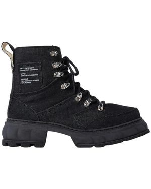 Viron Lace-Up Boots - Negro