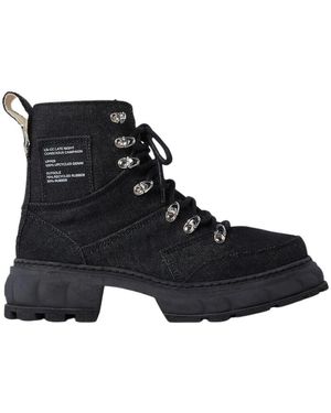Viron Lace-Up Boots - Negro