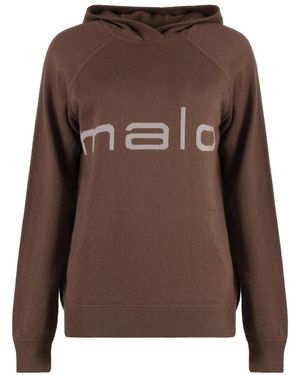 Malo Cashmere Knitwear - Marrón