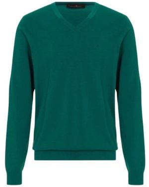 Carolina Herrera V-Neck Knitwear - Green