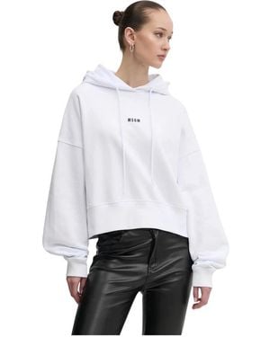 MSGM Hoodies - Wit