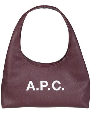 A.P.C. Shoulder Bags - Morado