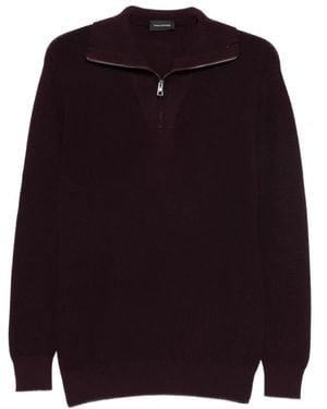 Tagliatore Turtlenecks - Blue