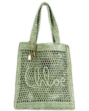Chloé Tote Bags - Vert