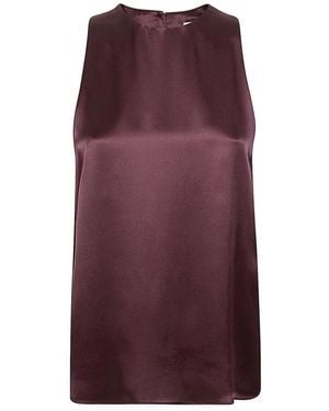 Eleventy Sleeveless Tops - Morado