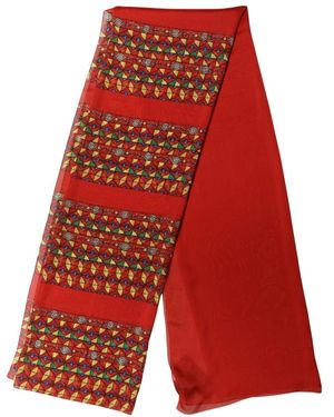 Dolce & Gabbana Silk Scarves - Red