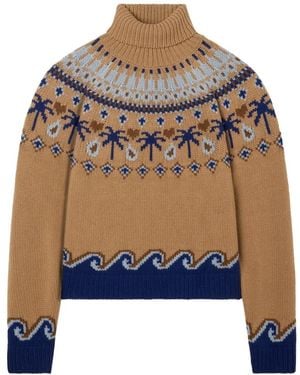 Alanui Turtlenecks - Marrón