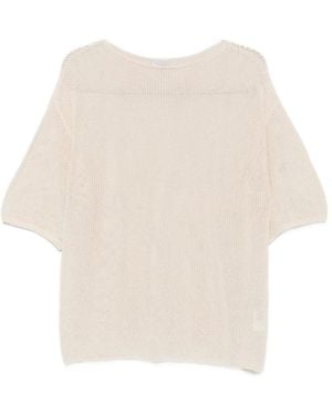 Antonelli Round-Neck Knitwear - Neutro