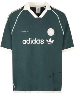 adidas Fitness ,Groen ,Katoen Adi 008 Sweater Polo