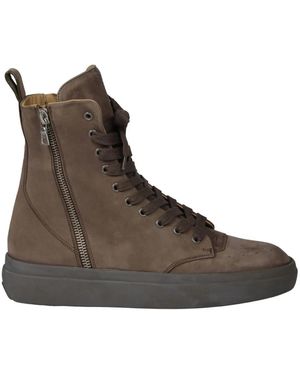 Represent Lace-Up Boots - Marrone