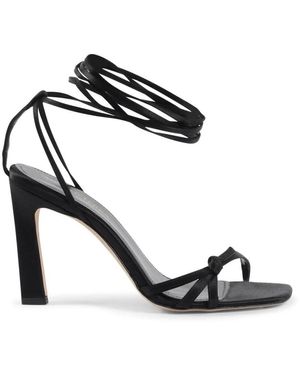 Dee Ocleppo Elegante Knöchelwickel-Sandaletten Mit Absatz - Schwarz