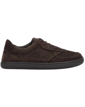 ESTRO Schoenen ,Bruin ,Leer Natural Step Sneakers