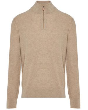 ZEGNA Turtlenecks - Natural