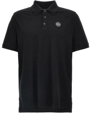 Canada Goose Polo Shirts - Black