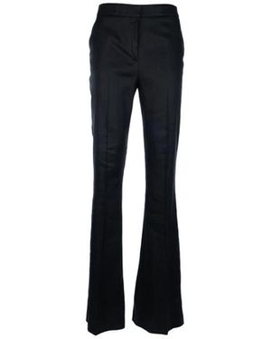 OMBRA MILANO Wide Trousers - Negro