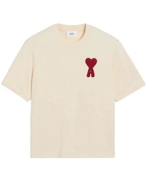 Ami Paris T-Shirts - White