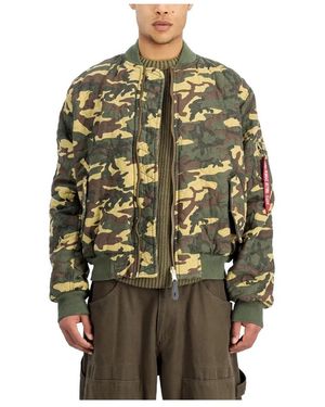Alpha Industries Bomber Jackets - Green