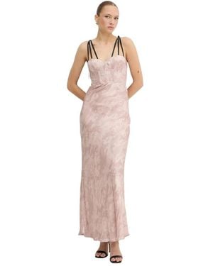 Pinko Reimagine Maxikleid - Pink