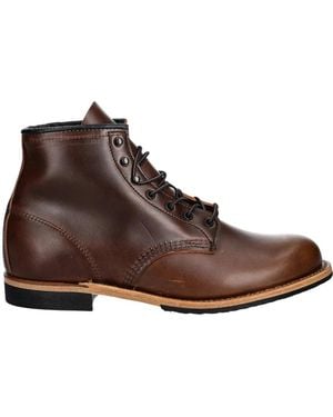 Red Wing Schoenen Laarzen Veterlaarzen - Bruin
