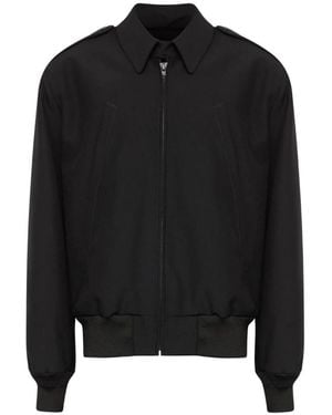 MM6 by Maison Margiela Bomber Jackets - Black
