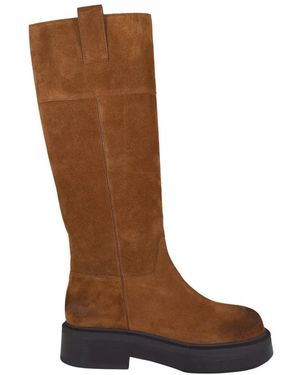Vic Matié High Boots - Marrón