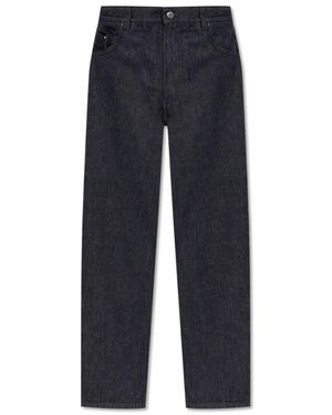 Moncler Straight Jeans - Azul