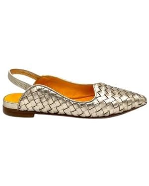 Mara Bini Ballerina Shoes - Brown