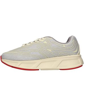 Fessura Sneakers Zilver - Wit