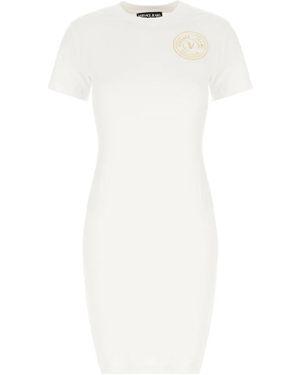 Versace Jeans Couture Short Dresses - Blanc