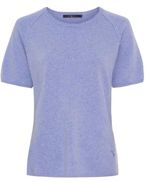Btfcph Cashmere & Merino T-Shirt - Blauw