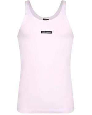 Dolce & Gabbana Sleeveless Tops - Pink