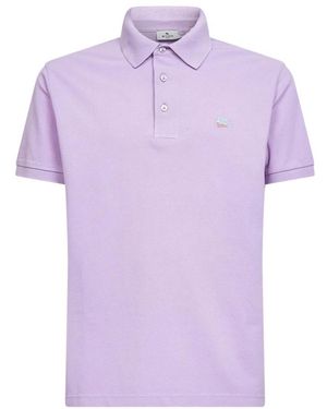 Etro Polo Shirts - Purple