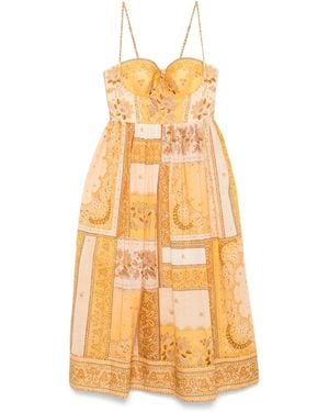 Zimmermann Midi Dresses - Metallic