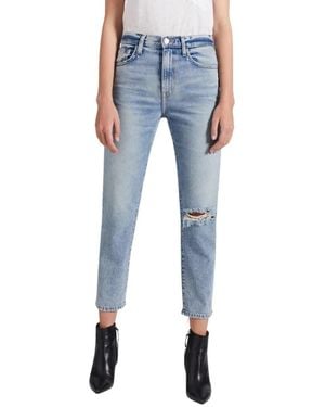 Current/Elliott Slim-Fit Jeans - Blauw