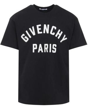 Givenchy Paris Logo T-Shirt - Schwarz